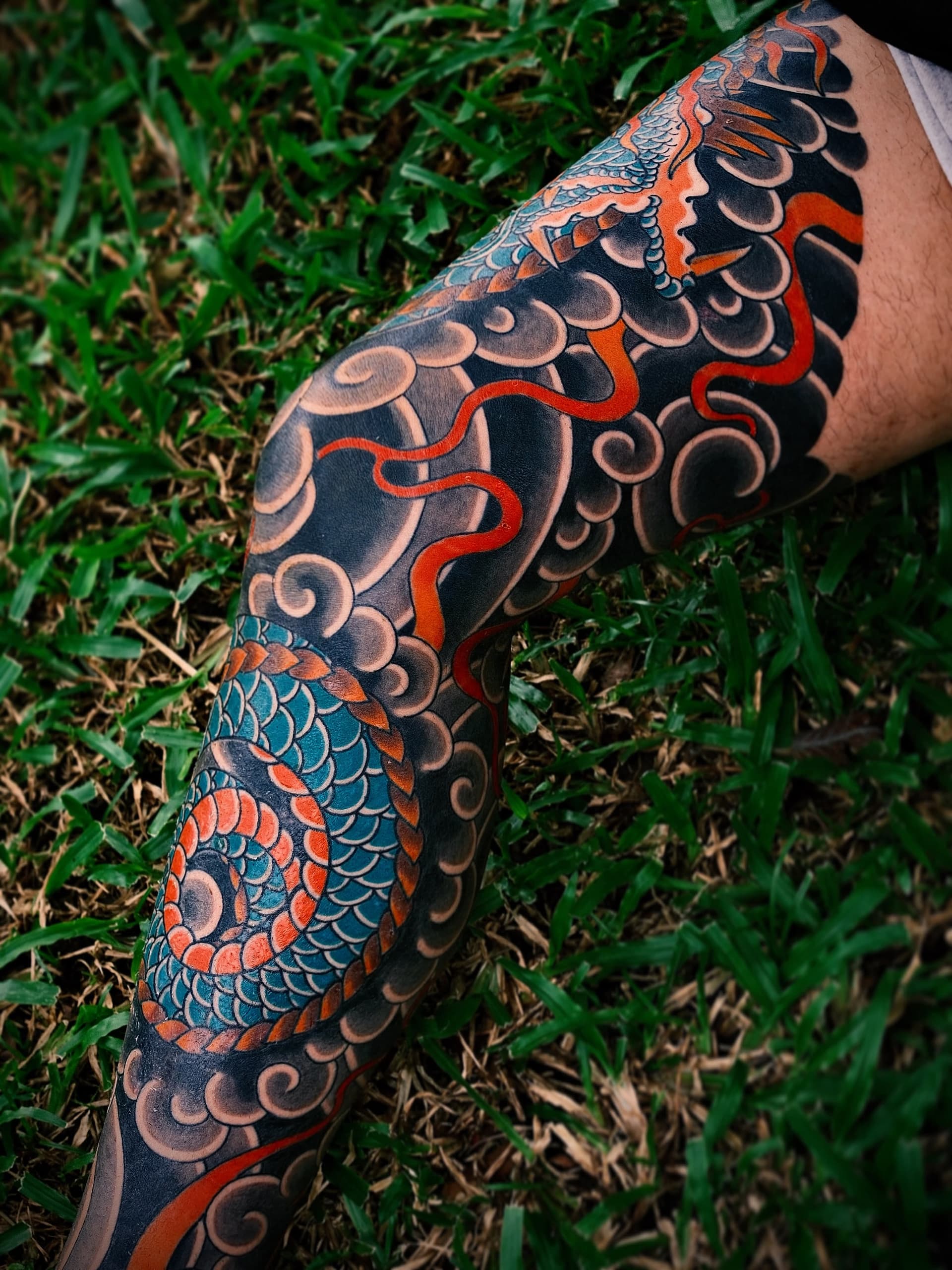 JAPANESE DRAGON — FULL LEG — project media 3