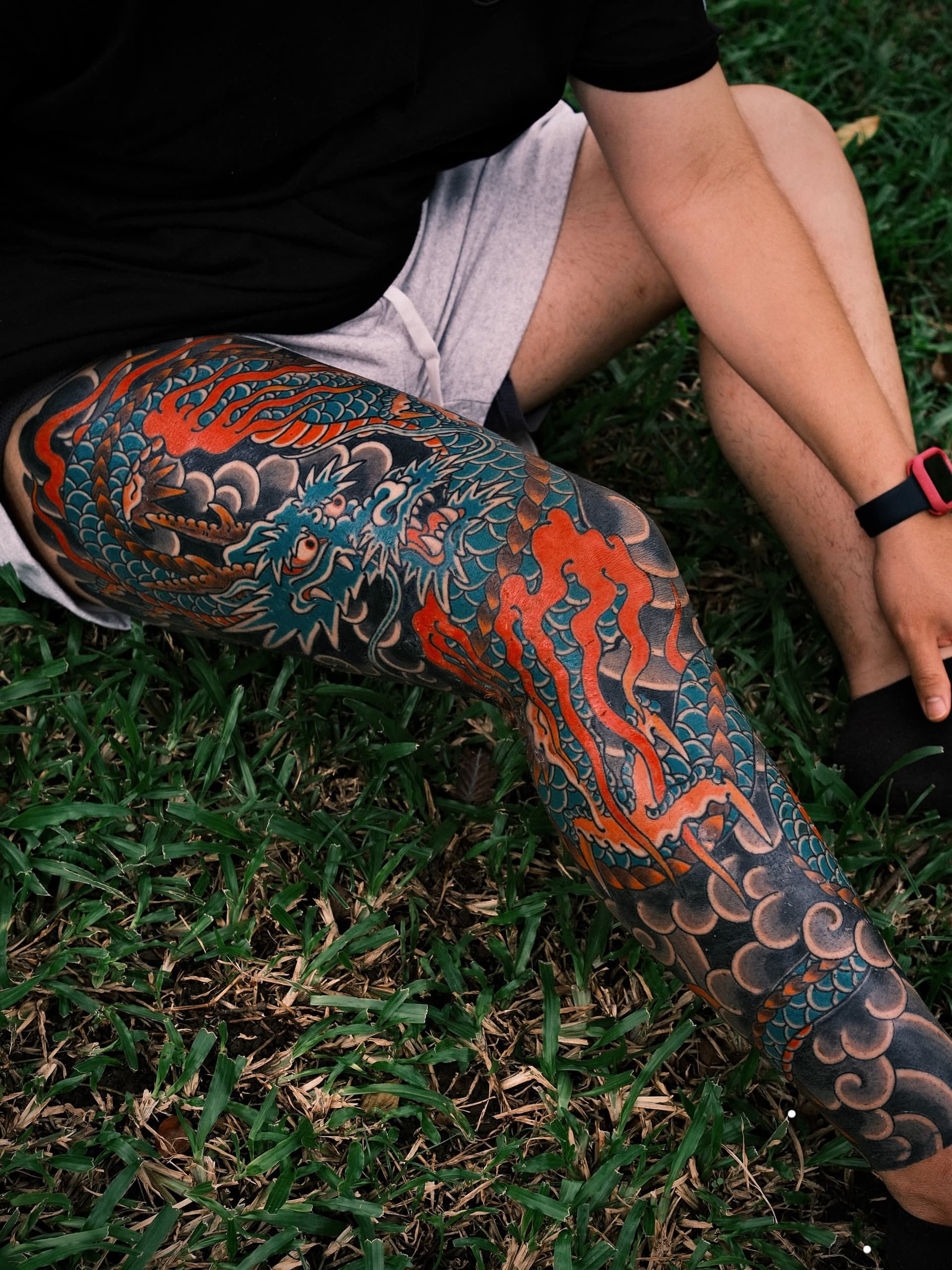 JAPANESE DRAGON — FULL LEG — project media 2