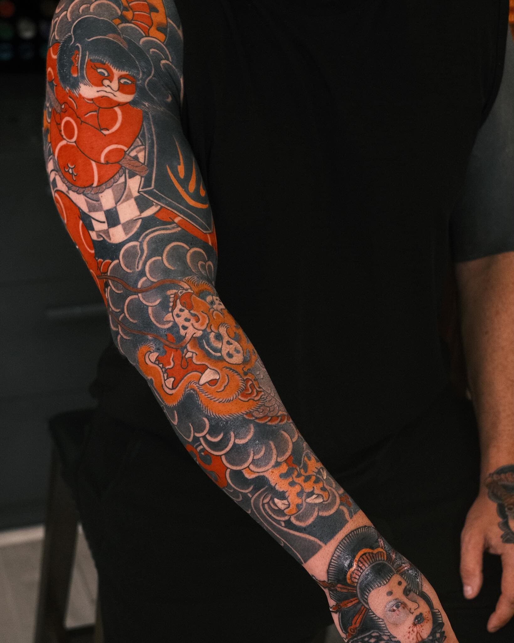 Kintaro Japanese Full Sleeve Tattoo — project media 2