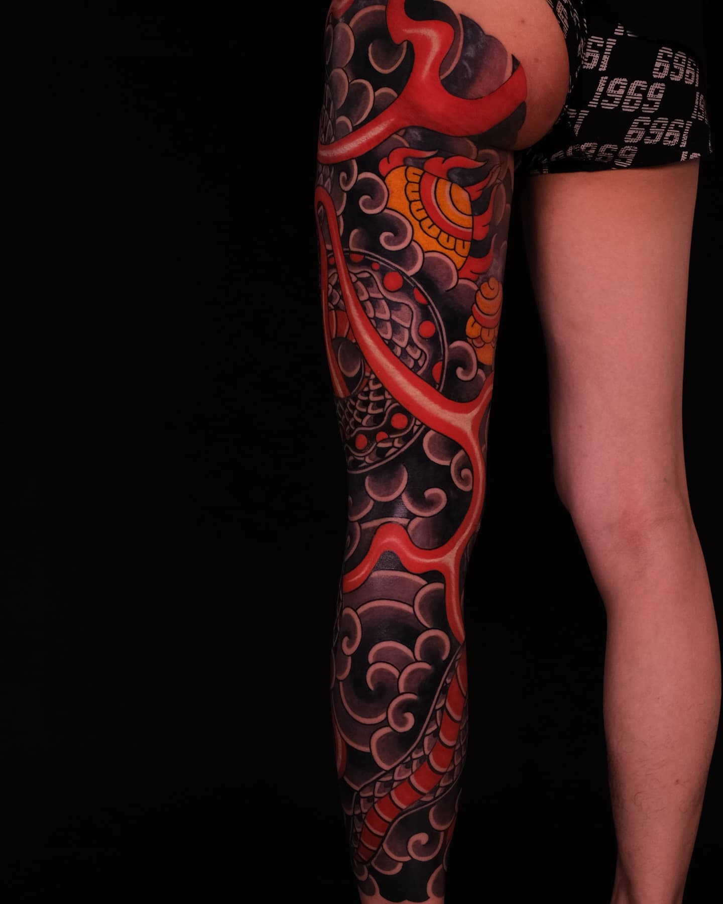 Full Leg Snake Tattoo — project media 2