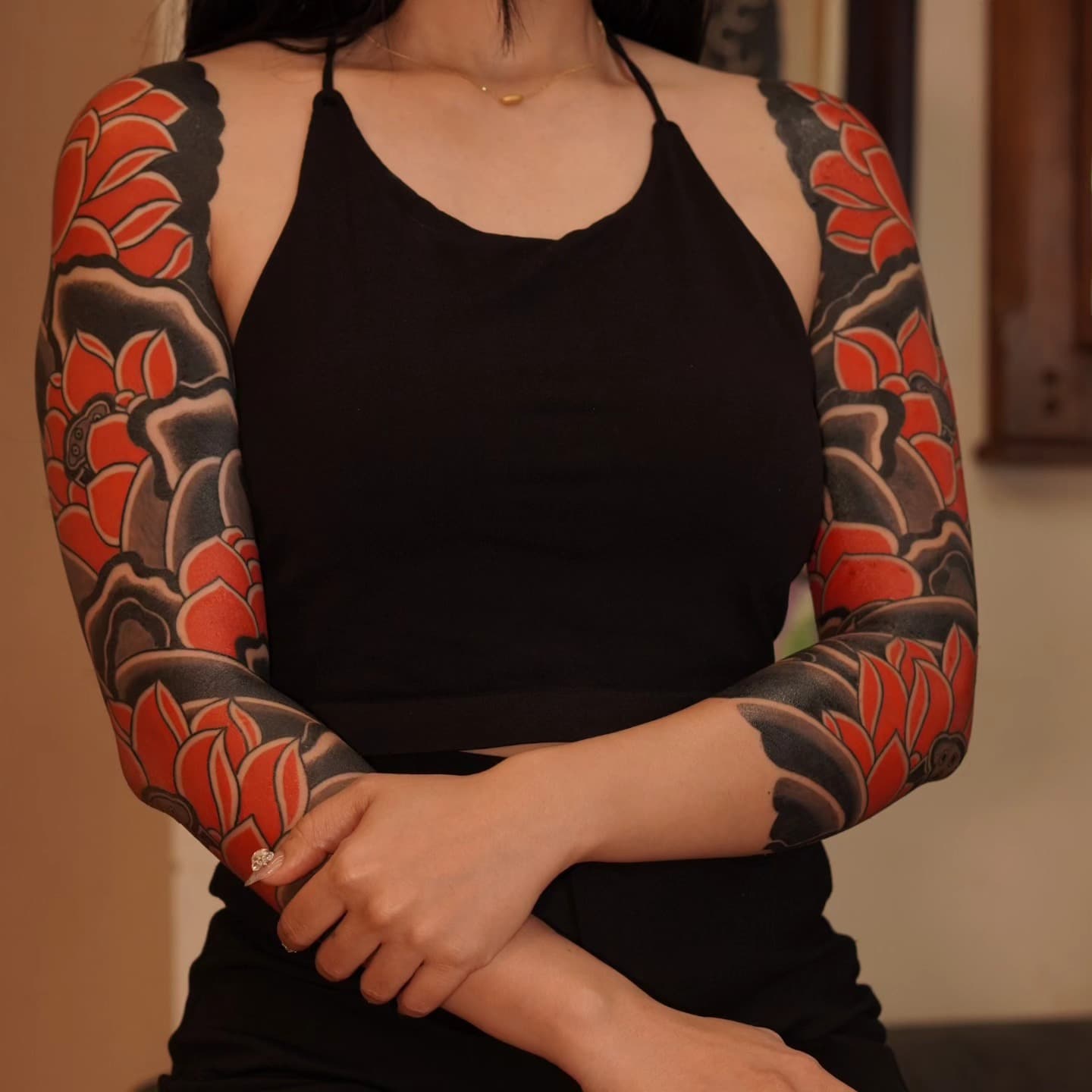 Full Body Tennyo & Flower Tattoo — project media 4