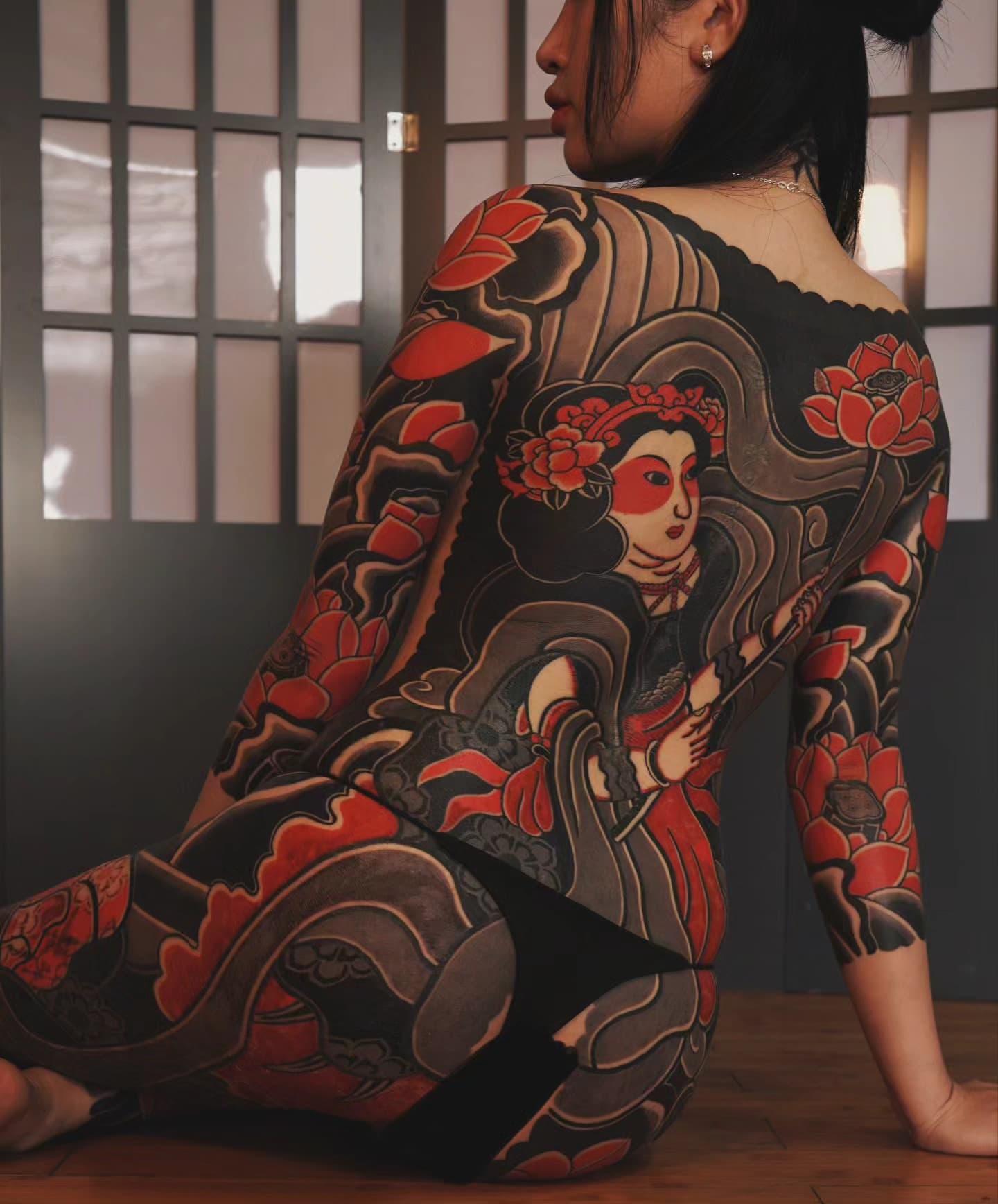 Full Body Tennyo & Flower Tattoo — project media 3