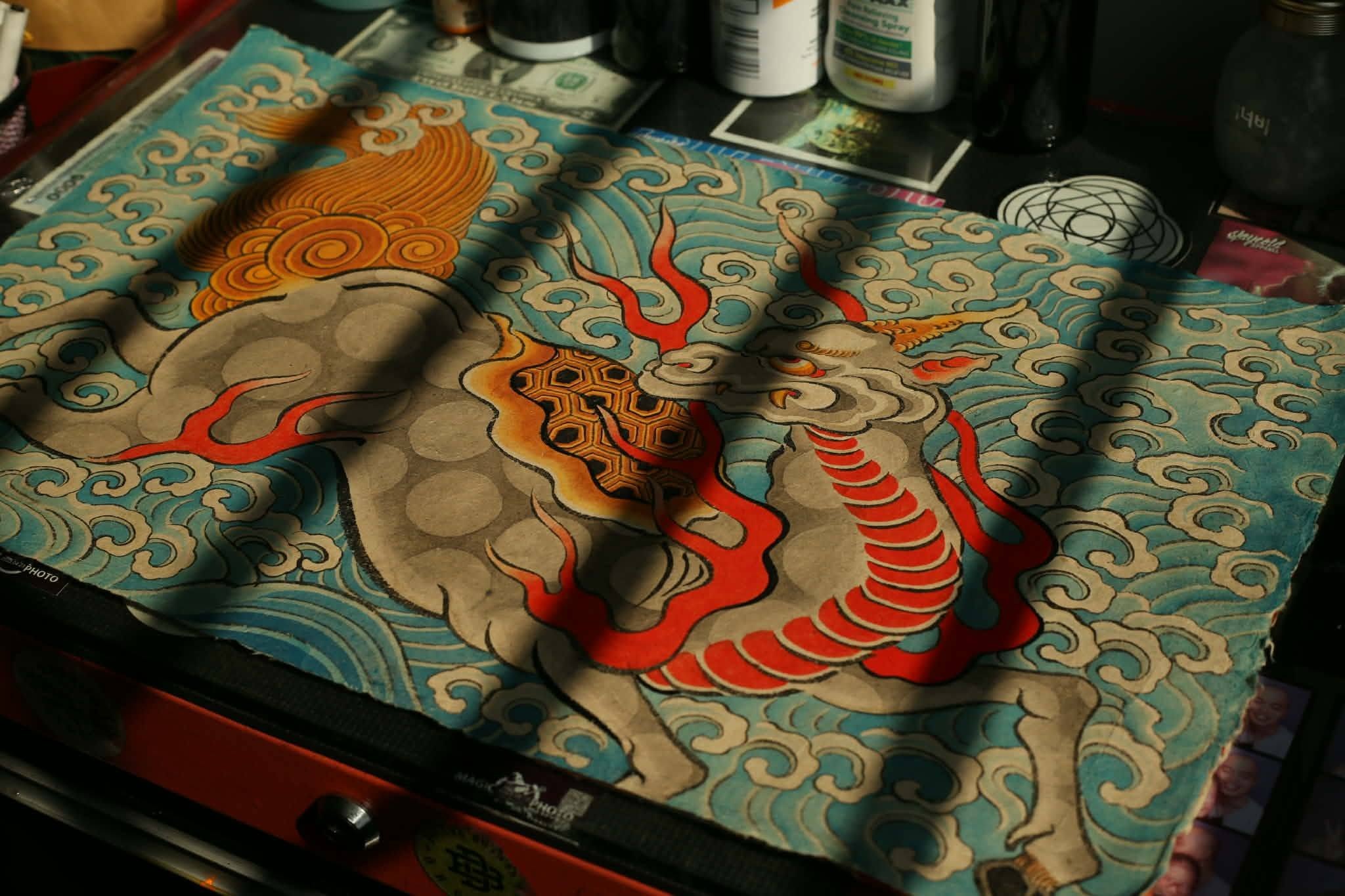 Painting Process — HORITUAN