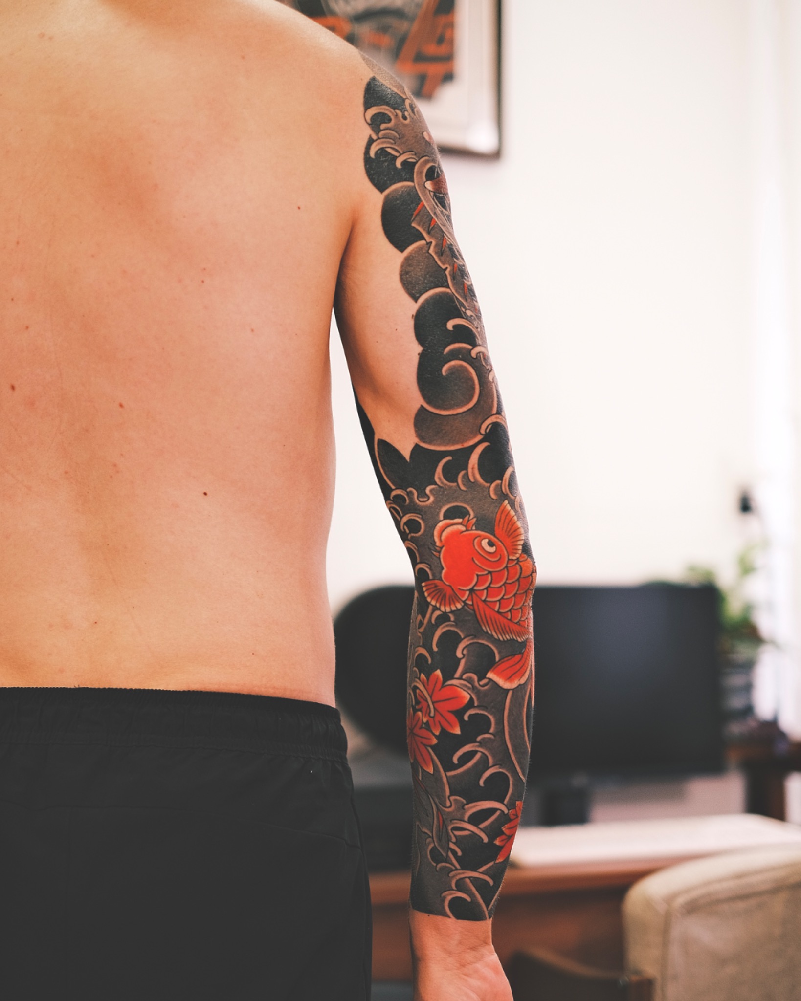 Back view of Kintaro sleeve