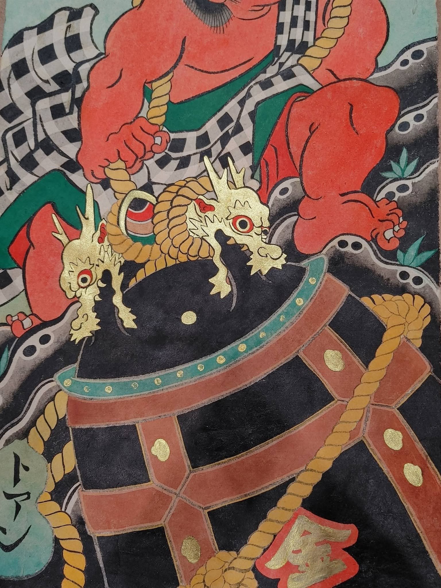 Warrior painting by HORITUAN