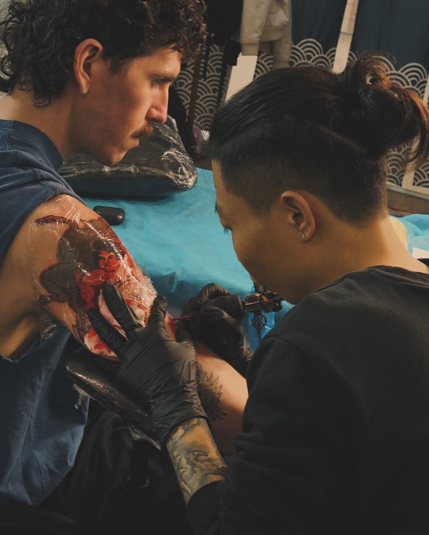 Tattoo process by Oriental.Zyn